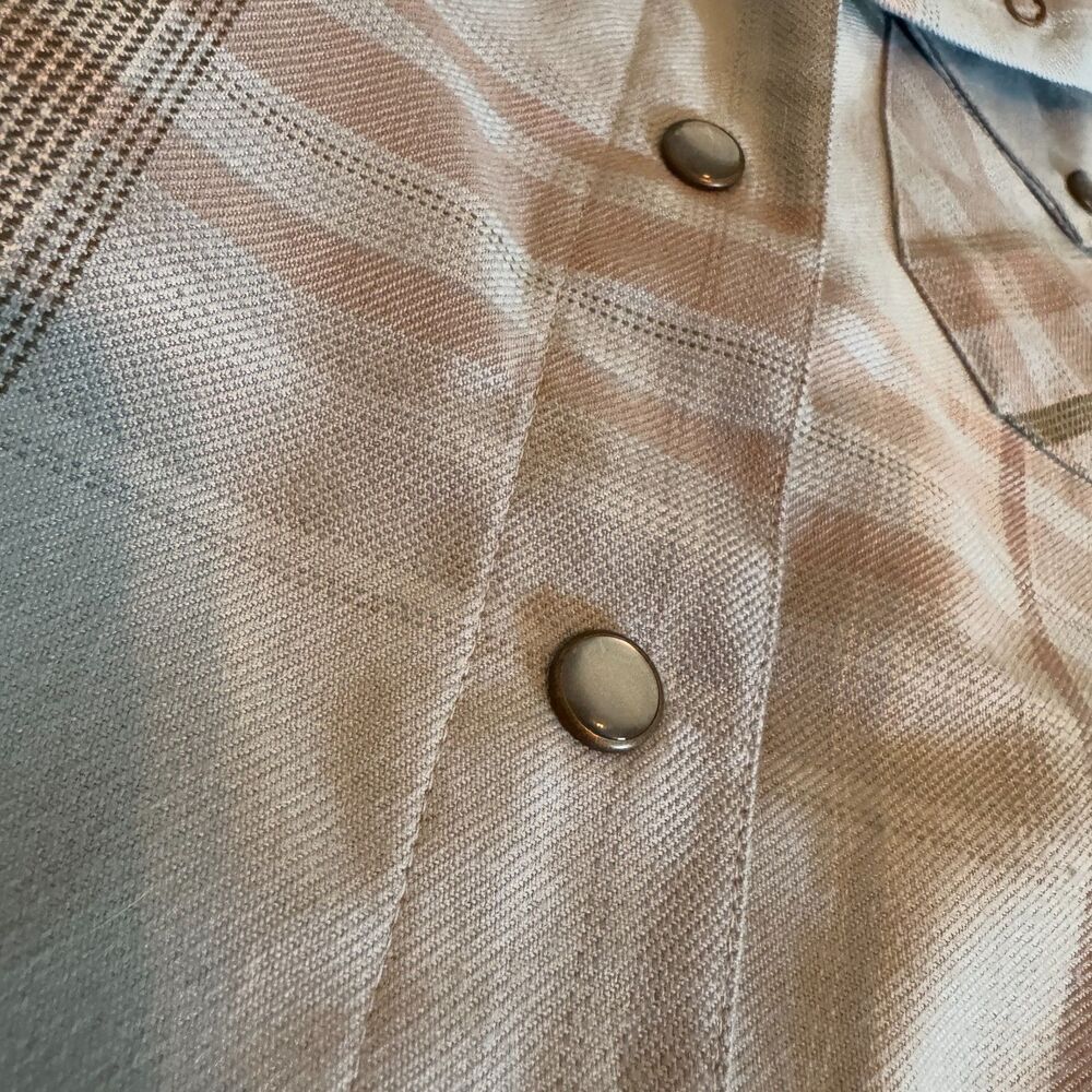 Dixxon Flannel | The Malibu Women's Size Small Pearl Snap Button Front Shirt - Picture 4 of 10